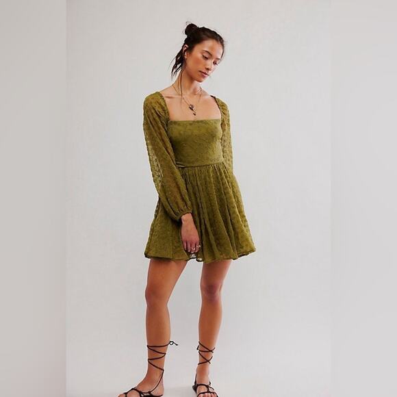 Free People Malina Mini Dress Size Extra Small XS - Picture 1 of 11